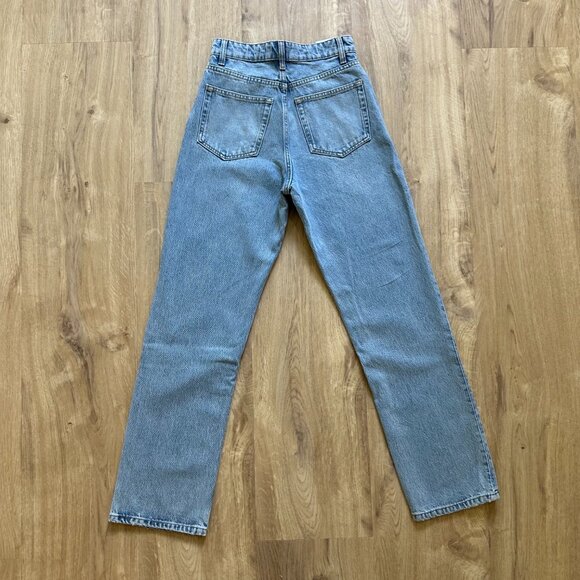 Reformation Sandy High Rise Relaxed Straight Jeans - Picture 3 of 4